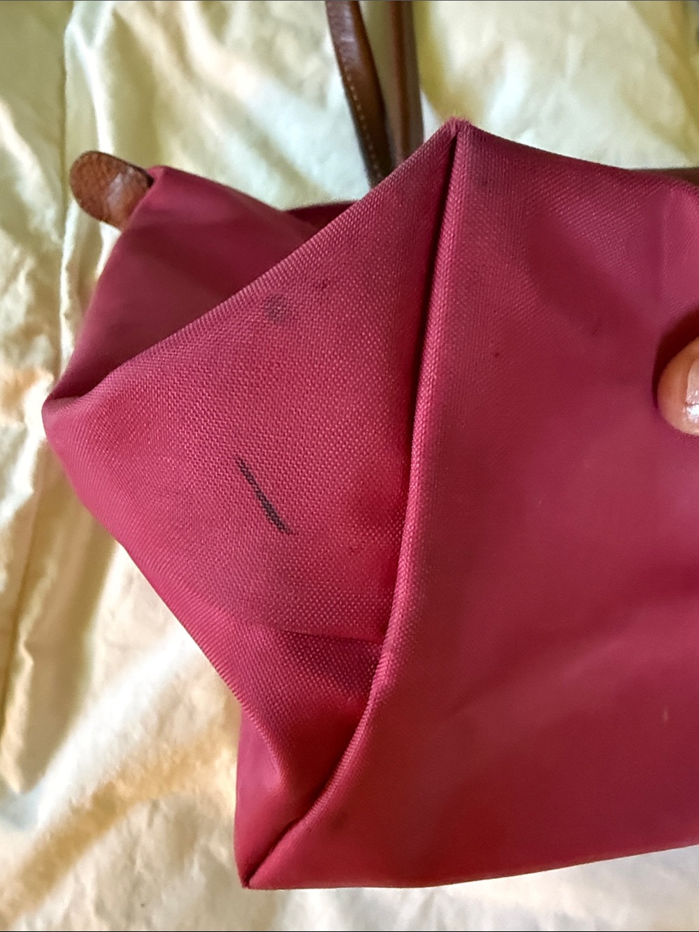 Longchamp tote- medium/hot pink - Picture 2 of 7